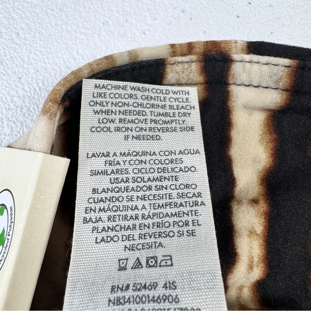 No Boundaries Faux Suede Linear Tie Dye Leggings Juniors‎ Size S/M Small Medium